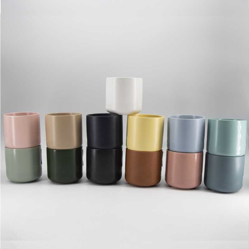 Heißer Verkauf Keramik Steinzeug Farbe Glasierte Kaffeetassen